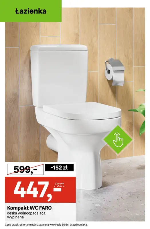 Leroy Merlin - gazetka promocyjna PROMOCJE - Łazienka od czwartku 11.09 do wtorku 23.09 - strona 8