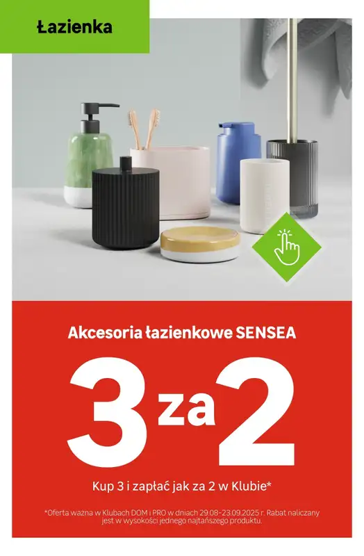 Leroy Merlin - gazetka promocyjna PROMOCJE - Łazienka od czwartku 11.09 do wtorku 23.09 - strona 5