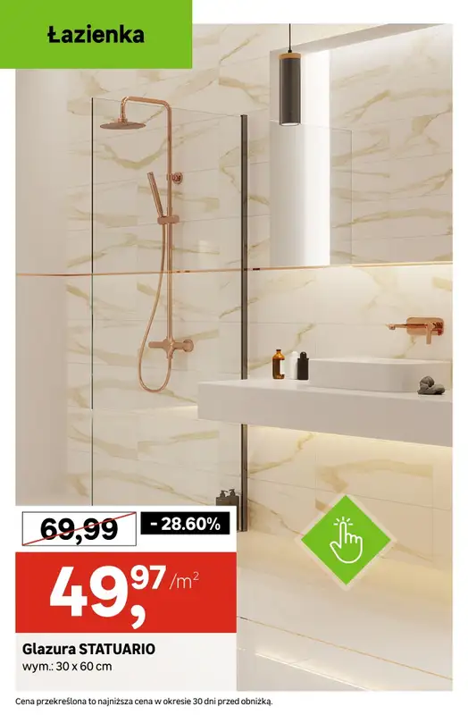 Leroy Merlin - gazetka promocyjna PROMOCJE - Łazienka od czwartku 11.09 do wtorku 23.09 - strona 7