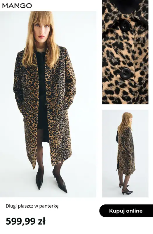 Mango - gazetka promocyjna Odzież w panterkę od czwartku 11.09  - strona 7