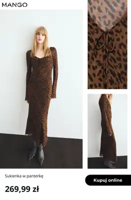 Mango - gazetka promocyjna Odzież w panterkę od czwartku 11.09  - strona 8