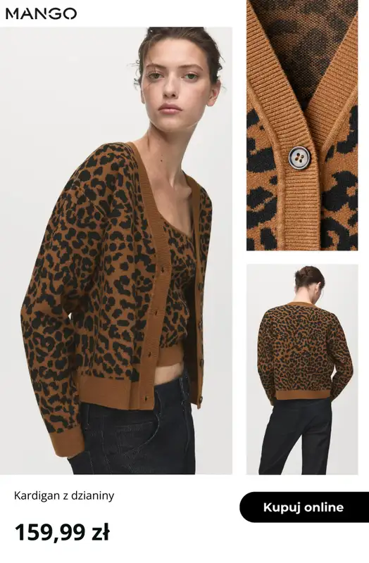 Mango - gazetka promocyjna Odzież w panterkę od czwartku 11.09  - strona 4