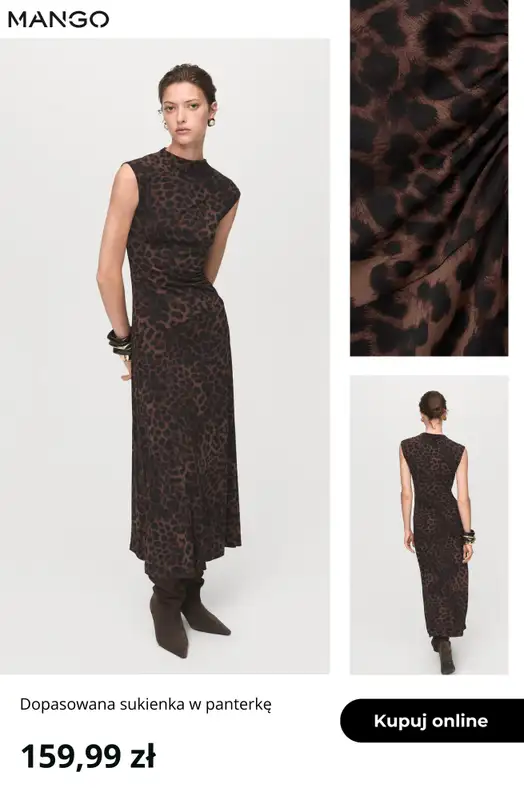 Mango - gazetka promocyjna Odzież w panterkę od czwartku 11.09  - strona 2