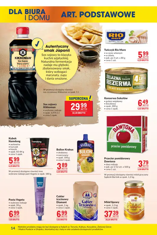 Makro - gazetka promocyjna Oferta dla biura i domu od wtorku 16.09 do poniedziałku 13.10 - strona 12