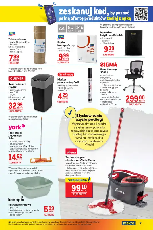 Makro - gazetka promocyjna Oferta dla biura i domu od wtorku 16.09 do poniedziałku 13.10 - strona 7