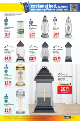 Makro - gazetka promocyjna Oferta dla biura i domu od wtorku 16.09 do poniedziałku 13.10 - strona 5
