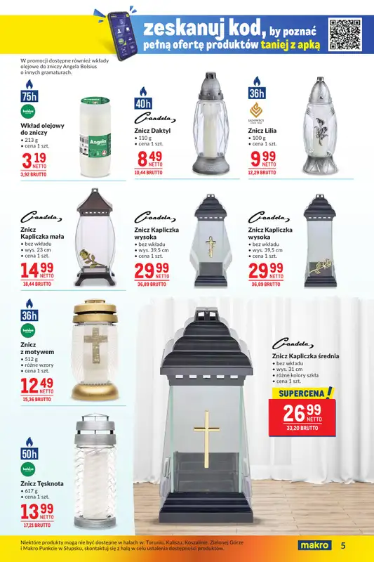 Makro - gazetka promocyjna Oferta dla biura i domu od wtorku 16.09 do poniedziałku 13.10 - strona 5