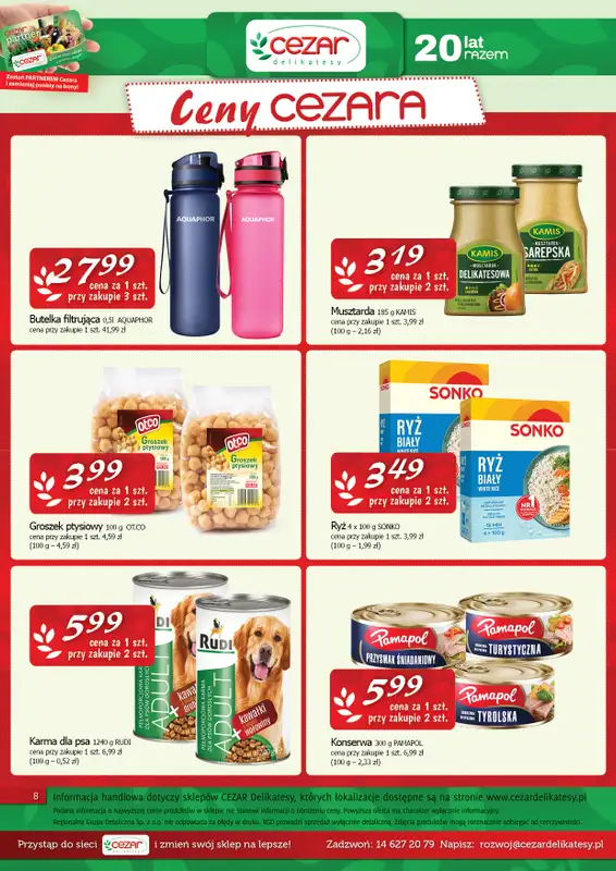 CEZAR Delikatesy - gazetka promocyjna Gazetka od czwartku 11.09 do środy 24.09 - strona 8