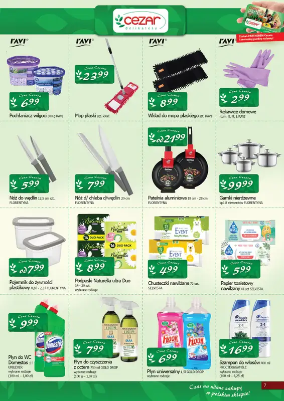 CEZAR Delikatesy - gazetka promocyjna Gazetka od czwartku 11.09 do środy 24.09 - strona 7
