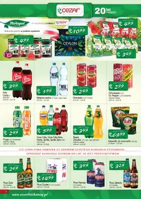 CEZAR Delikatesy - gazetka promocyjna Gazetka od czwartku 11.09 do środy 24.09 - strona 6 CEZAR Delikatesy - gazetka promocyjna Gazetka od czwartku 11.09 do środy 24.09 - strona 6