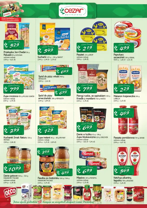 CEZAR Delikatesy - gazetka promocyjna Gazetka od czwartku 11.09 do środy 24.09 - strona 4