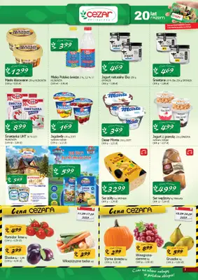 CEZAR Delikatesy - gazetka promocyjna Gazetka od czwartku 11.09 do środy 24.09 - strona 3 CEZAR Delikatesy - gazetka promocyjna Gazetka od czwartku 11.09 do środy 24.09 - strona 3