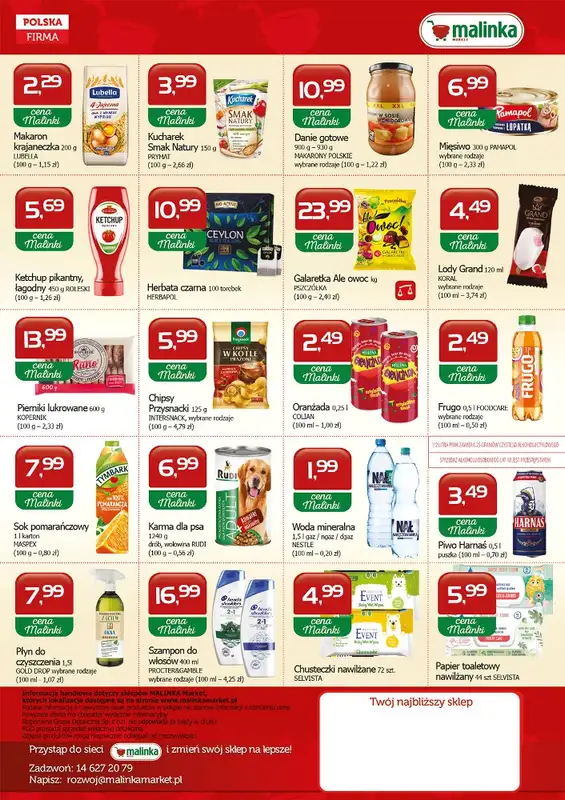 MALINKA - gazetka promocyjna Gazetka od czwartku 11.09 do środy 24.09 - strona 2