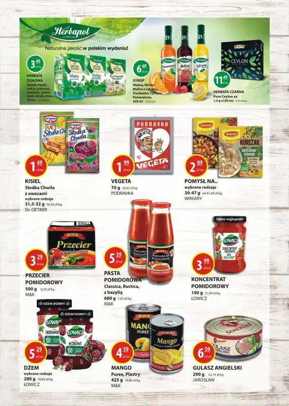 Zielony Koszyk - gazetka promocyjna Gazetka od czwartku 11.09 do soboty 20.09 - strona 5