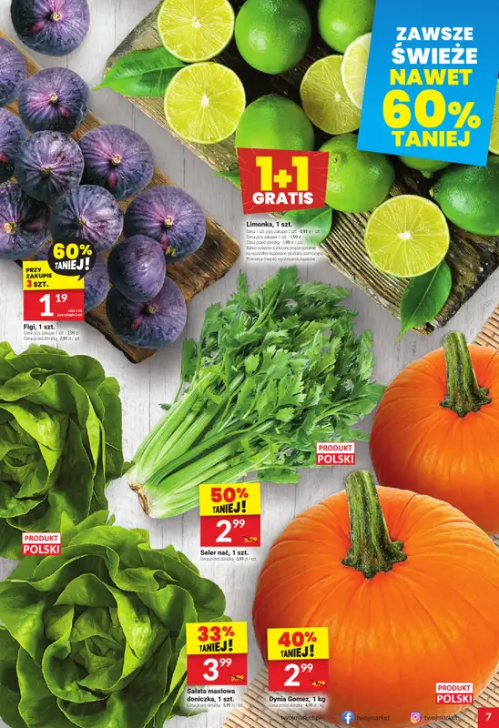 Twój Market - gazetka promocyjna Gazetka od środy 10.09 do wtorku 16.09 - strona 7