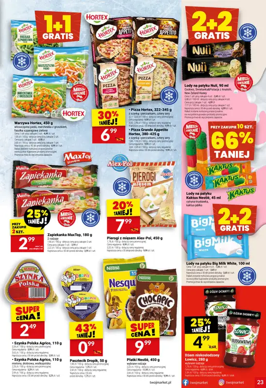 Twój Market - gazetka promocyjna Gazetka od środy 10.09 do wtorku 16.09 - strona 23