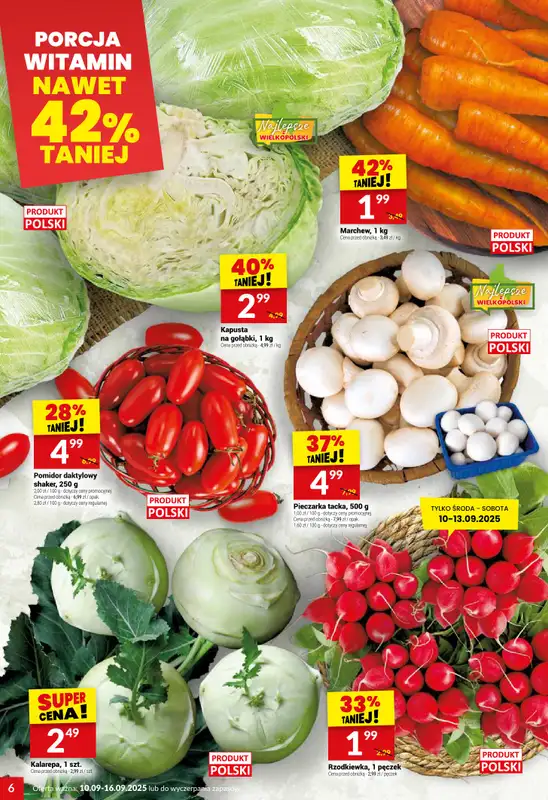 Twój Market - gazetka promocyjna Gazetka od środy 10.09 do wtorku 16.09 - strona 6