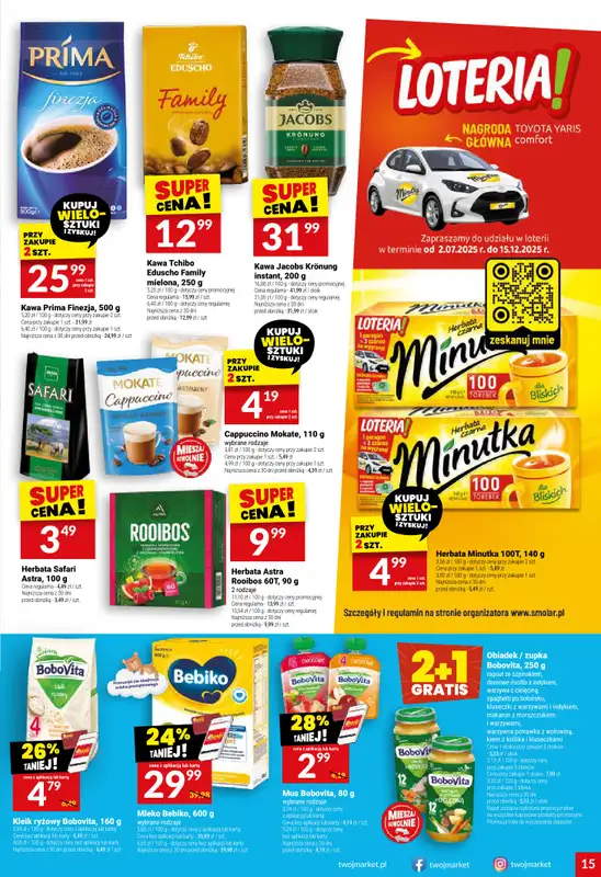 Twój Market - gazetka promocyjna Gazetka od środy 10.09 do wtorku 16.09 - strona 15