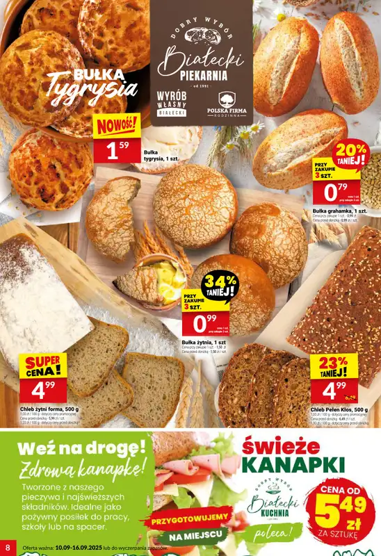 Twój Market - gazetka promocyjna Gazetka od środy 10.09 do wtorku 16.09 - strona 8