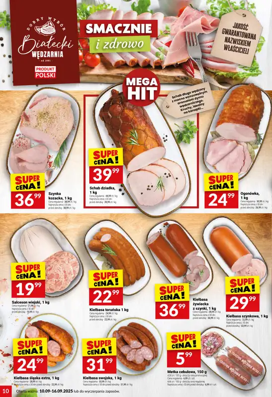 Twój Market - gazetka promocyjna Gazetka od środy 10.09 do wtorku 16.09 - strona 10