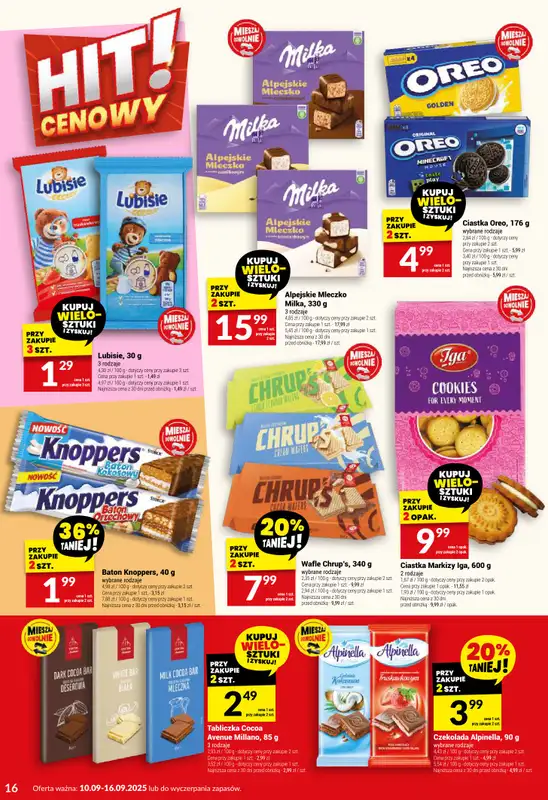 Twój Market - gazetka promocyjna Gazetka od środy 10.09 do wtorku 16.09 - strona 16