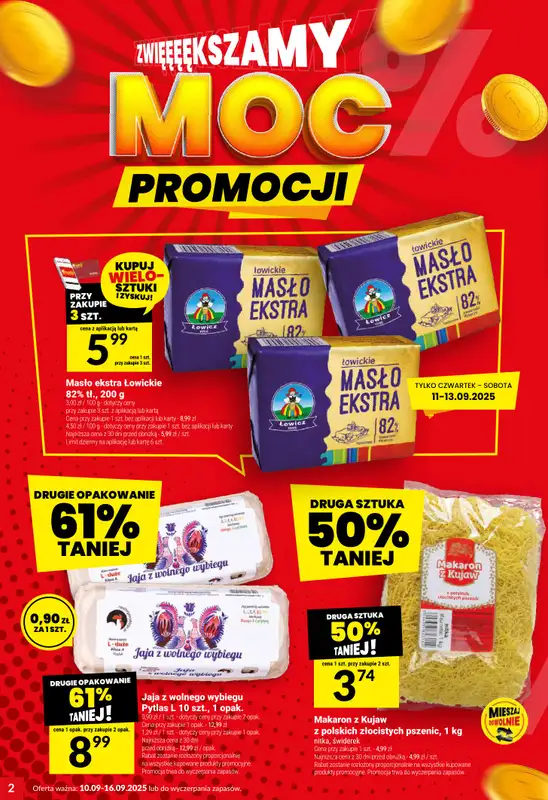 Twój Market - gazetka promocyjna Gazetka od środy 10.09 do wtorku 16.09 - strona 2