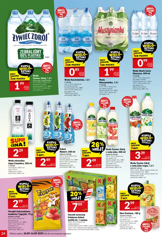 Twój Market - gazetka promocyjna Gazetka od środy 10.09 do wtorku 16.09 - strona 24