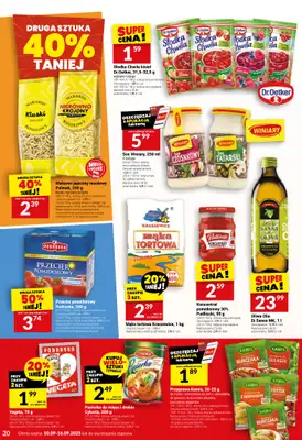 Twój Market - gazetka promocyjna Gazetka od środy 10.09 do wtorku 16.09 - strona 20