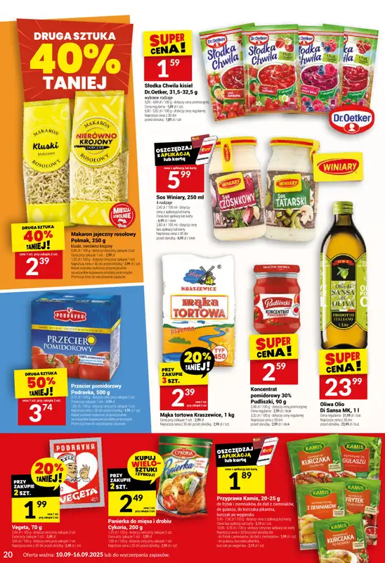Twój Market - gazetka promocyjna Gazetka od środy 10.09 do wtorku 16.09 - strona 20