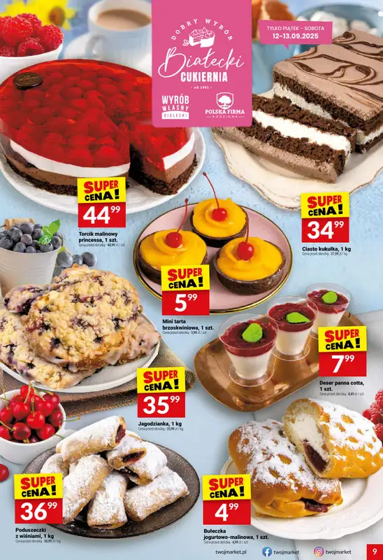 Twój Market - gazetka promocyjna Gazetka od środy 10.09 do wtorku 16.09 - strona 9
