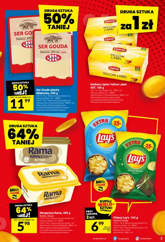 Twój Market - gazetka promocyjna Gazetka od środy 10.09 do wtorku 16.09 - strona 5