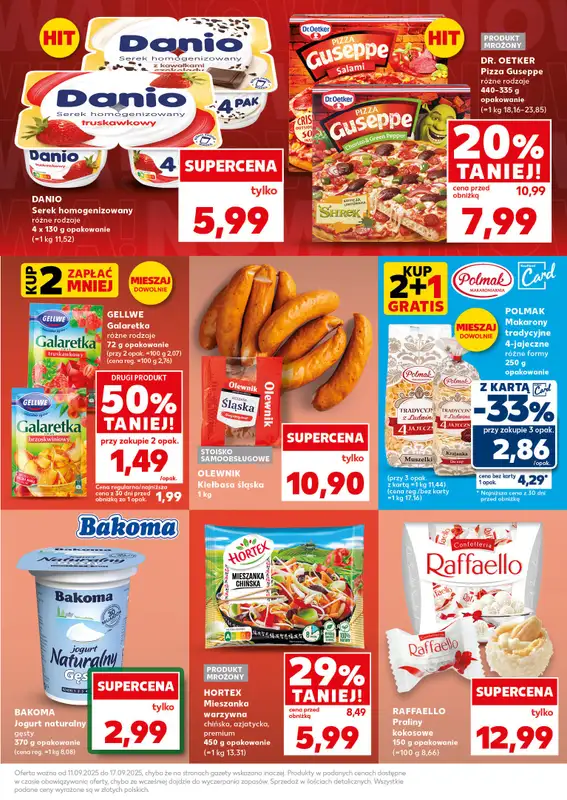 Kaufland - gazetka promocyjna Mocny Start od poniedziałku 15.09 do środy 17.09 - strona 9