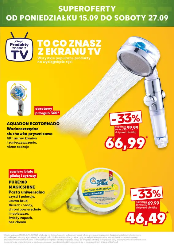 Kaufland - gazetka promocyjna Mocny Start od poniedziałku 15.09 do środy 17.09 - strona 5