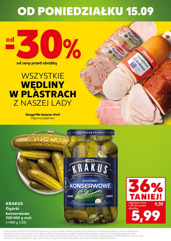 Kaufland - gazetka promocyjna Mocny Start od poniedziałku 15.09 do środy 17.09 - strona 3