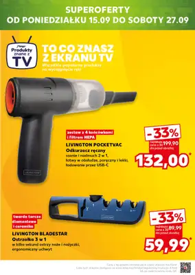 Kaufland - gazetka promocyjna Mocny Start od poniedziałku 15.09 do środy 17.09 - strona 4