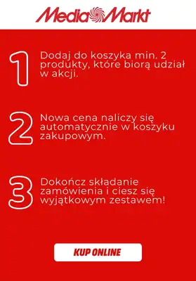 Media Markt - gazetka promocyjna ZESTAWOMANIA -80% na czwarty produkt od piątku 12.09 do środy 24.09 - strona 2 Media Markt - gazetka promocyjna ZESTAWOMANIA -80% na czwarty produkt od piątku 12.09 do środy 24.09 - strona 2
