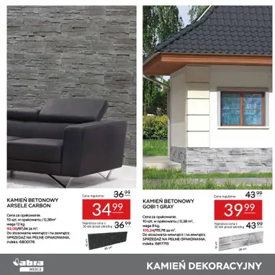 Abra Meble - gazetka promocyjna Mega okazje na panele od piątku 12.09 do czwartku 25.09 - strona 18 Abra Meble - gazetka promocyjna Mega okazje na panele od piątku 12.09 do czwartku 25.09 - strona 18