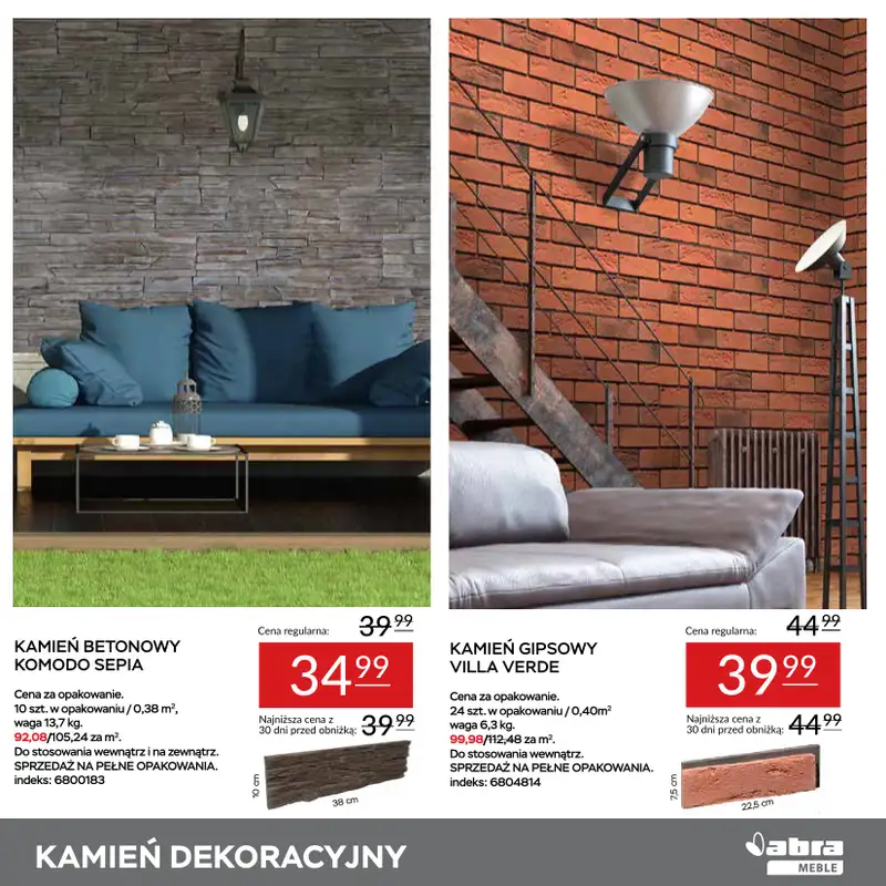 Abra Meble - gazetka promocyjna Mega okazje na panele od piątku 12.09 do czwartku 25.09 - strona 17