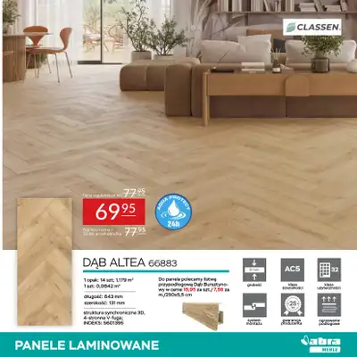 Abra Meble - gazetka promocyjna Mega okazje na panele od piątku 12.09 do czwartku 25.09 - strona 9 Abra Meble - gazetka promocyjna Mega okazje na panele od piątku 12.09 do czwartku 25.09 - strona 9