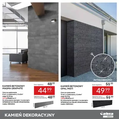 Abra Meble - gazetka promocyjna Mega okazje na panele od piątku 12.09 do czwartku 25.09 - strona 19 Abra Meble - gazetka promocyjna Mega okazje na panele od piątku 12.09 do czwartku 25.09 - strona 19