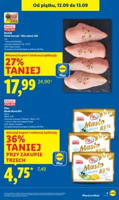 Lidl - gazetka promocyjna Oferta od czwartku od czwartku 11.09 do soboty 13.09 - strona 5