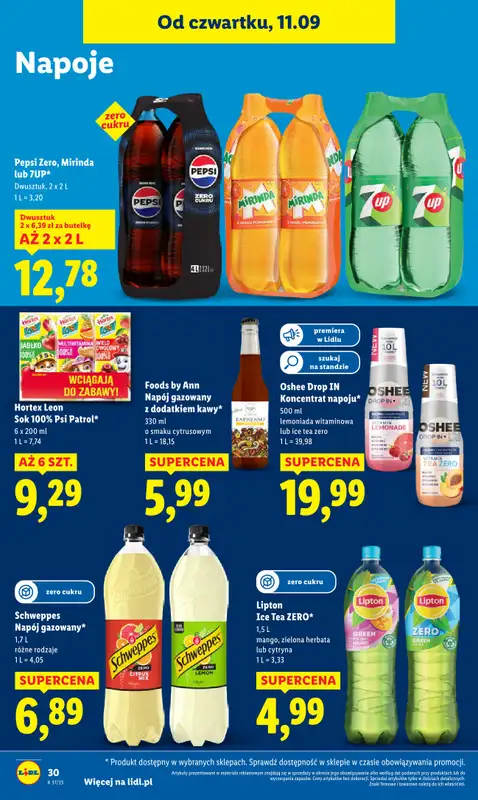 Lidl - gazetka promocyjna Oferta od czwartku od czwartku 11.09 do soboty 13.09 - strona 32