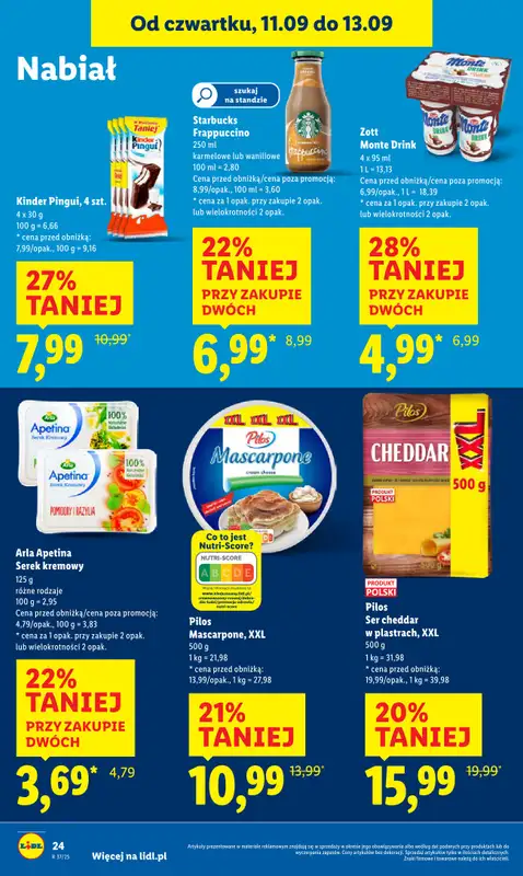 Lidl - gazetka promocyjna Oferta od czwartku od czwartku 11.09 do soboty 13.09 - strona 26