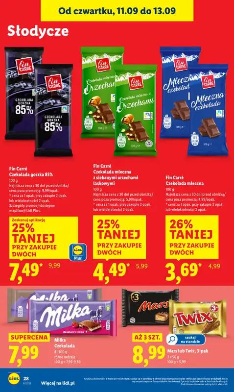 Lidl - gazetka promocyjna Oferta od czwartku od czwartku 11.09 do soboty 13.09 - strona 30