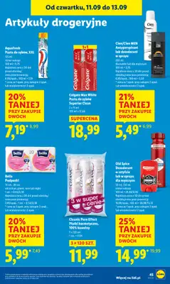 Lidl - gazetka promocyjna Oferta od czwartku od czwartku 11.09 do soboty 13.09 - strona 51
