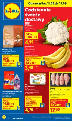 Lidl - gazetka promocyjna Oferta od czwartku od czwartku 11.09 do soboty 13.09