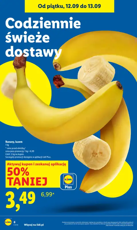Lidl - gazetka promocyjna Oferta od czwartku od czwartku 11.09 do soboty 13.09 - strona 6