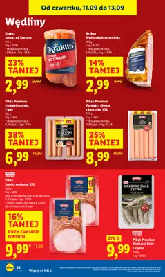 Lidl - gazetka promocyjna Oferta od czwartku od czwartku 11.09 do soboty 13.09 - strona 28
