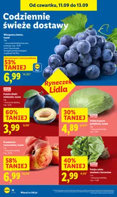 Lidl - gazetka promocyjna Oferta od czwartku od czwartku 11.09 do soboty 13.09 - strona 20