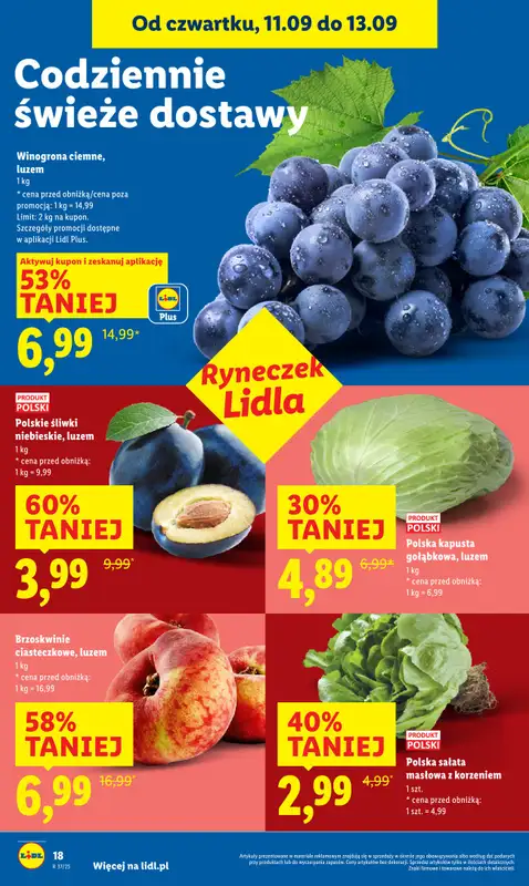 Lidl - gazetka promocyjna Oferta od czwartku od czwartku 11.09 do soboty 13.09 - strona 20